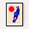 Blue Dog Red Moon