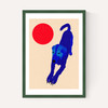 Blue Dog Red Moon