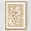 Soft Connection Wide Oak Frame