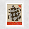 Big Vase Narrow White Frame