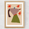 Coffee and Stars Wide Oak Frame