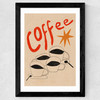 Coffee? Wide Black Frame