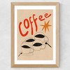 Coffee? Wide Oak Frame