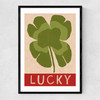 Lucky Narrow Black Frame
