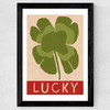 Lucky Wide Black Frame