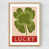 Lucky Medium Oak Frame