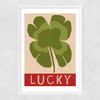 Lucky Narrow White Frame