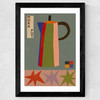 Moka Pot Wide Black Frame