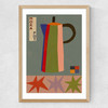 Moka Pot Medium Oak Frame