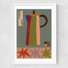 Moka Pot Medium White Frame