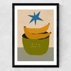 Ripe Fruit Medium Black Frame