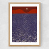Sparkle Sea Medium Oak Frame