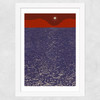 Sparkle Sea Wide White Frame
