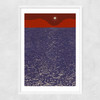 Sparkle Sea Narrow White Frame