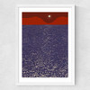 Sparkle Sea Medium White Frame