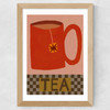 Tea Wide Oak Frame