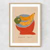 Wonky Fruit Narrow Oak Frame