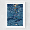 The Sea Medium White Frame