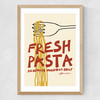 Fresh Pasta Handmade Medium Oak Frame