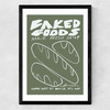 Baked Goods Medium Black Frame