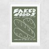 Baked Goods Narrow White Frame