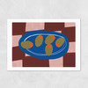 Olive Dinner Unframed Print
