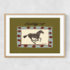 Giddy Up Narrow Oak Frame