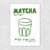 Matcha Unframed Print