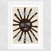 Soleil Wide White Frame