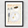 Wake Up Slow Medium Black Frame
