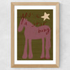 You're A Star Baby Wide Oak Frame