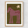 You're A Star Baby Medium Oak Frame