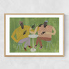 In Good Company Narrow Oak Frame