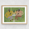 In Good Company Medium Oak Frame