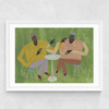 In Good Company Medium White Frame