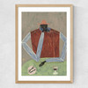 Maybe I'm OK Medium Oak Frame