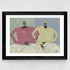 Opposites Wide Black Frame