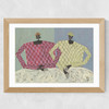 Opposites Wide Oak Frame