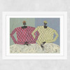 Opposites Wide White Frame