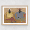 Still Together Medium Oak Frame
