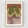 Take A Moment Narrow Oak Frame