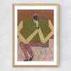 Take A Moment Medium Oak Frame