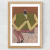 Take A Moment Wide Oak Frame