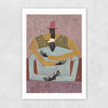 The Hug Unframed Print