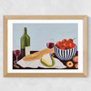 Picnic In The Dordogne Wide Oak Frame
