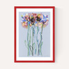 Morning Blue Flowers