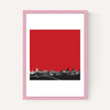 London Skyline (Red)