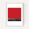 London Skyline (Red)