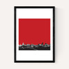 London Skyline (Red)