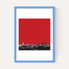 London Skyline (Red)